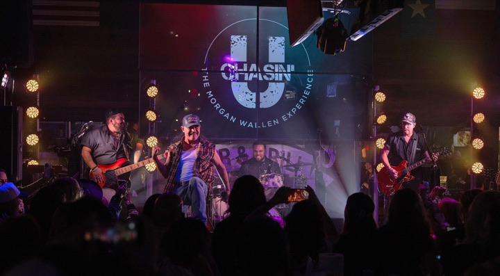 Chasin U Morgan Wallen tribute band live