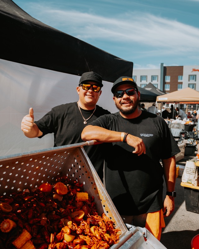 Crawfish Critic Cookoff scene