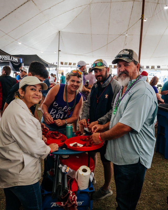 Crawfish Critic Cookoff scene