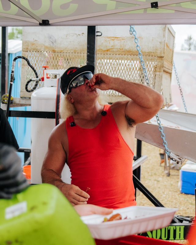 Crawfish Critic Cookoff scene